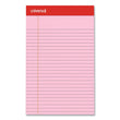 Perforated Ruled Writing Pads, Narrow Rule, Red Headband, 50 Assorted Pastels 5 x 8 Sheets, 6/Pack Flipcost Flipcost