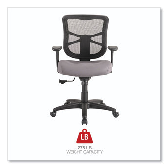 ALERA Alera Elusion Series Mesh Mid-Back Swivel/Tilt Chair, Supports Up to 275 lb, 17.9