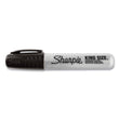 SANFORD King Size Permanent Marker, Broad Chisel Tip, Black, Dozen