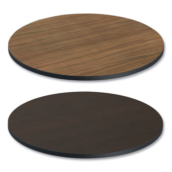 ALERA Reversible Laminate Table Top, Round, 35.5