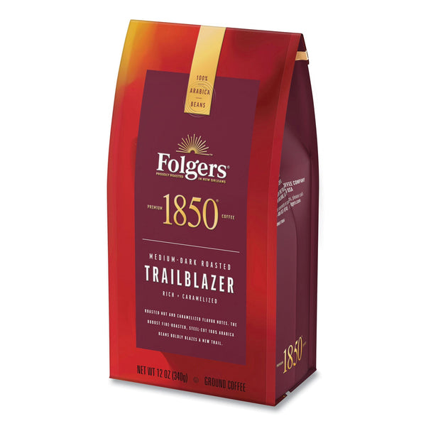 Coffee, Trailblazer, Dark Roast, Ground, 12 oz Bag