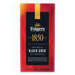 J.M. SMUCKER CO. Coffee, Black Gold, Dark Roast, Ground, 12 oz Bag, 6/Carton