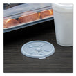 DART Lift n' Lock Plastic Hot Cup Lids, With Straw Slot, Fits 12 oz to 24 oz Cups, Translucent, 100/Pack, 10 Packs/Carton