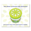 BRIGHT AIR Super Odor Eliminator, Zesty Lemon and Lime, 14 oz Jar, 6/Carton