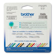 Brother P-Touch® TZ Super-Narrow Non-Laminated Tape for P-Touch Labeler, 0.13" x 26.2 ft, Black on White