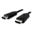 BELKIN COMPONENTS HDMI to HDMI Audio/Video Cable, 6 ft, Black