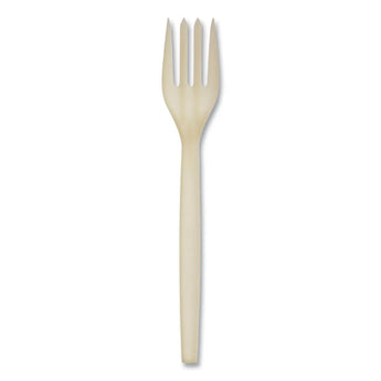 WNA EcoSense Renewable Plant Starch Cutlery, Fork, 7