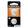 DURACELL PRODUCTS COMPANY Lithium Coin Batteries With Bitterant, 2032, 2/Pack