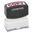 UNIVERSAL OFFICE PRODUCTS Message Stamp, COPY, Pre-Inked One-Color, Red