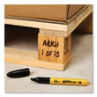 MARKS A LOT UltraDuty Permanent Markers, Medium Chisel Tip, Black, 12/Box Flipcost Flipcost
