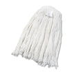 BOARDWALK Cut-End Wet Mop Head, Rayon, No. 24, White