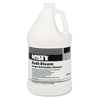 ZEP INC. Redi-Steam Carpet Cleaner, Pleasant Scent, 1 gal Bottle, 4/Carton