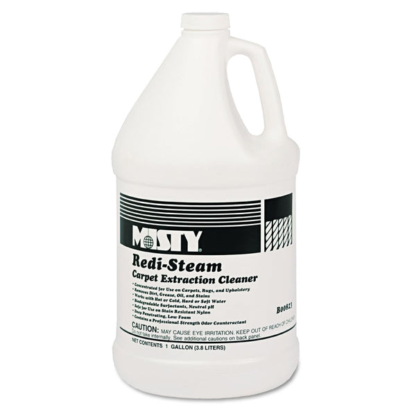 ZEP INC. Redi-Steam Carpet Cleaner, Pleasant Scent, 1 gal Bottle, 4/Carton